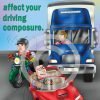 avoid road rage poster