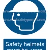 Safety Helmet PPE Safety Poster 1 safety helmet ppe sign 1