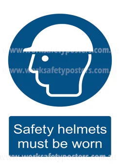 Safety Helmet PPE Safety Poster