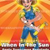 Sunscreen Safety Poster 1 Sunscreen Safety Poster