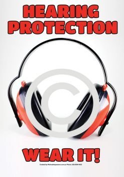 hearing protection poster